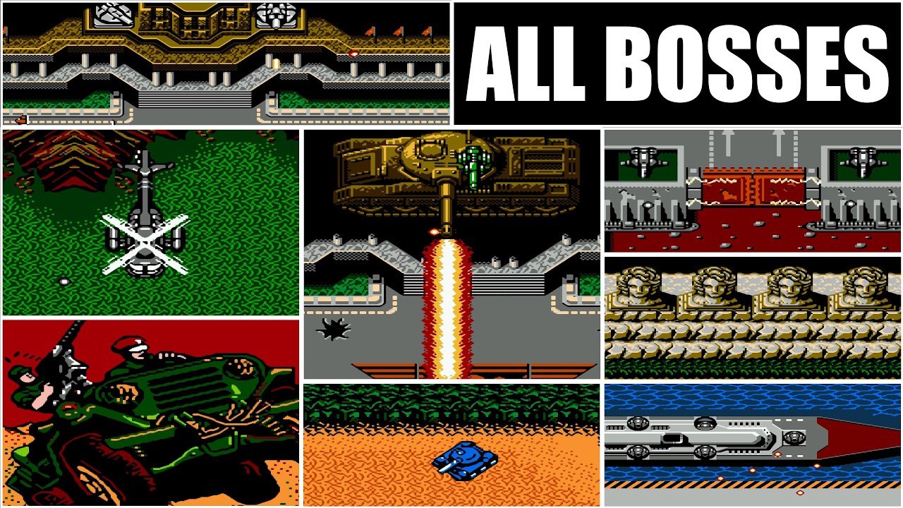 Jackal (NES 1988) | All Bosses