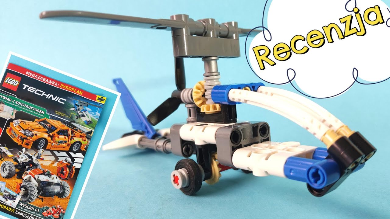 Żyroplan ma plan (na twój hajs) / Magazyn LEGO TECHNIC nr 3/2025 / Recenzja