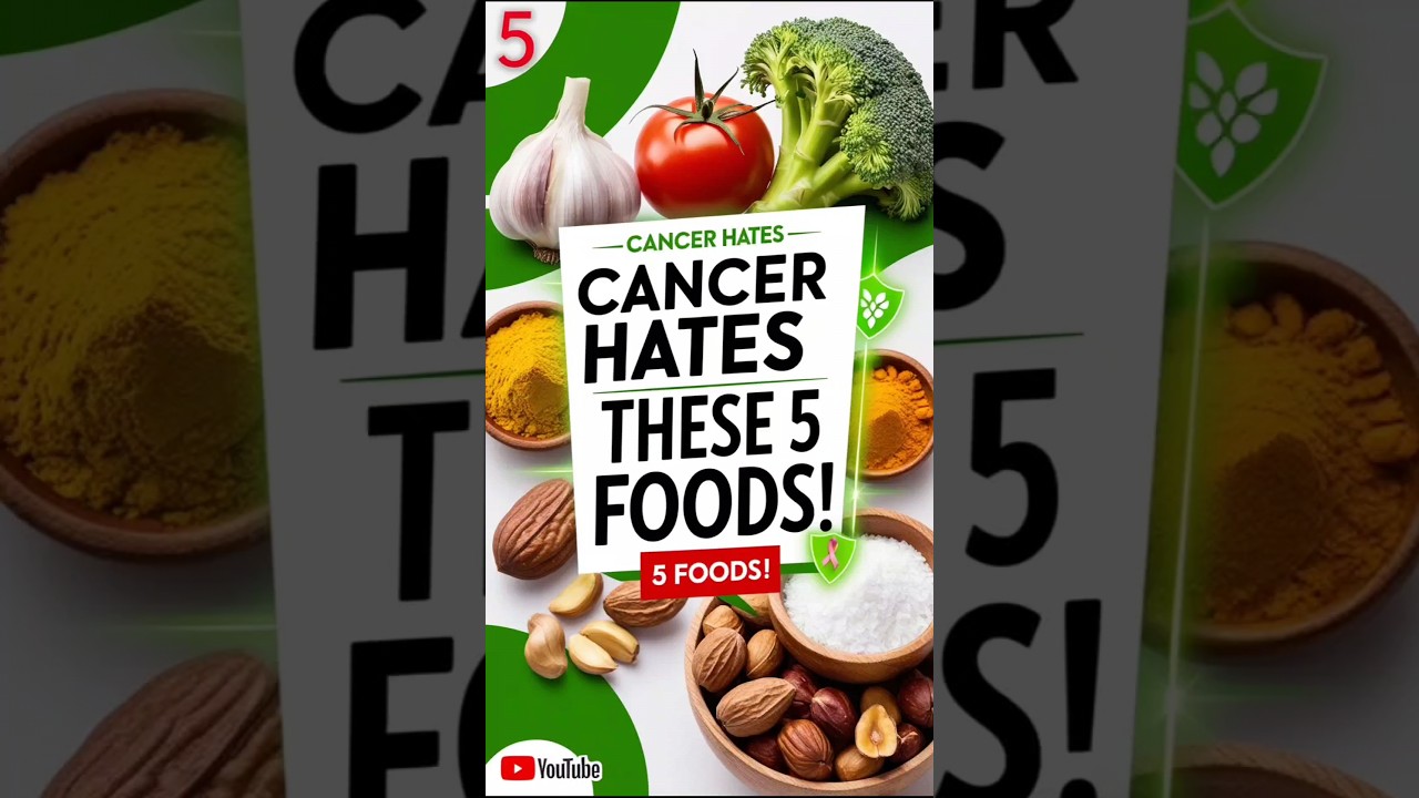 Top 5 Cancer-Fighting Foods You Must Eat | Natural Cancer Prevention