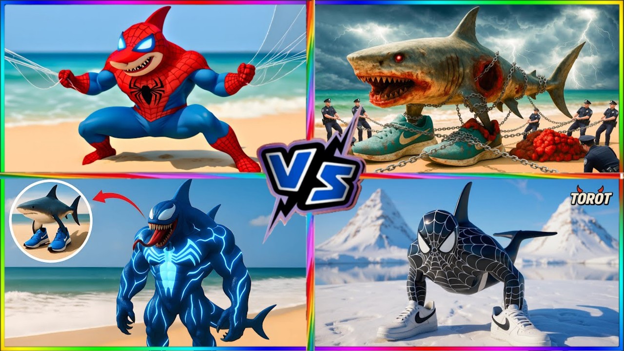 BRAINROROT SPIDERMAN🆚BRAINROROT ZOMBIE🆚BRAINROROT VENOM🆚BRAINROROT RACING SPIDERMAN - Tiles Hop