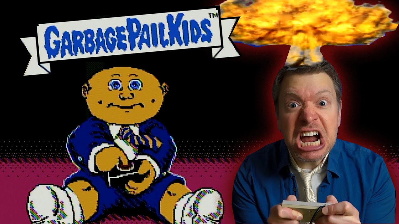 Garbage Pail Kids &mdash; обзор видеоигры для NES Nintendo (IRATE Gamer)