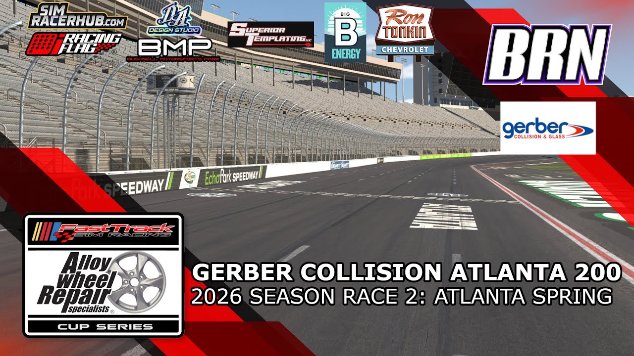 FastTrack 2026 Cup Season R2: The Gerber Collision 200 at Atlanta (Spring)