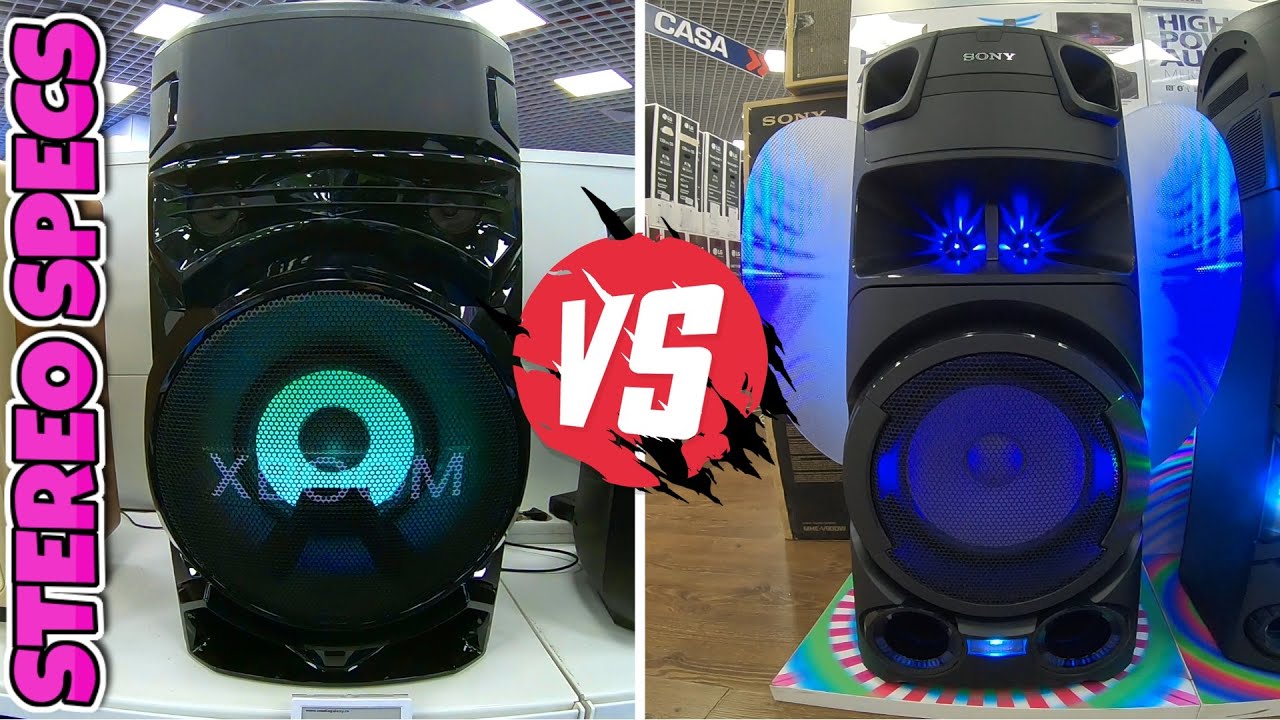 LG XBOOM RN5 vs  Sony MHC V73D | Thumping & Round Bass | High Power  Speakers Sound and Bass Test