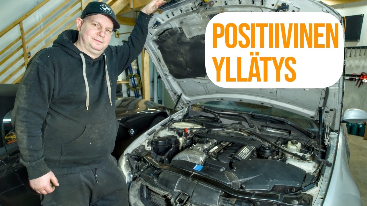 Imuvuotoa ja huohotusta - BMW e90 325i Osa 10