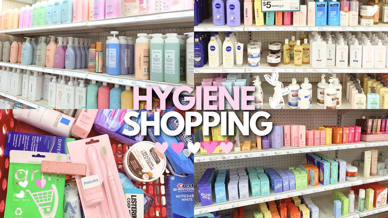HYGIENE SHOPPING at Target Vlog + Haul | Self Care Shopping at Night 🌙✨🚿