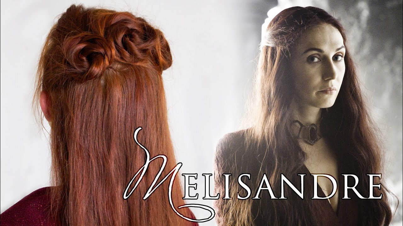 Game of Thrones Hair Tutorial for Melisandre, the Red Woman