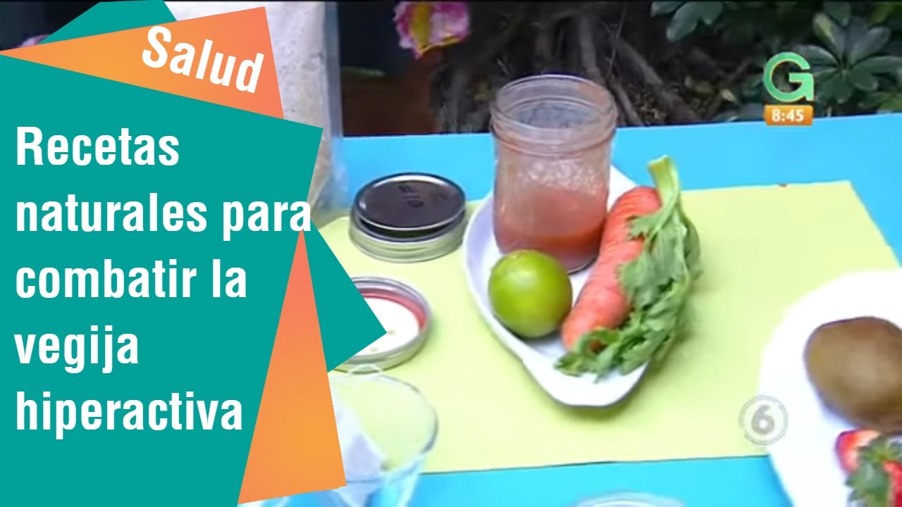 Recetas naturales para combatir la vejiga hiperactiva | Salud