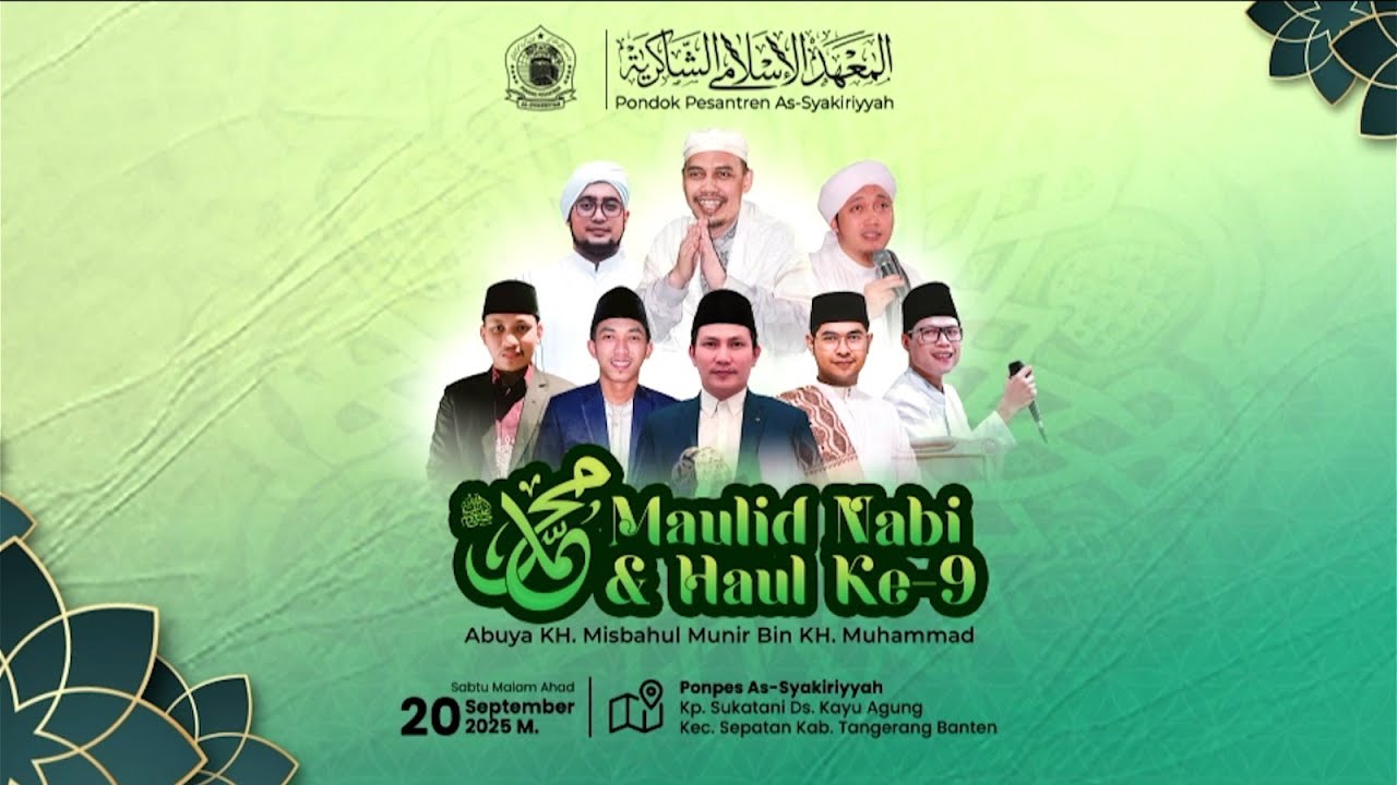 Maulid Nabi & Haul Ke-9 Abuya KH Misbahul Munir