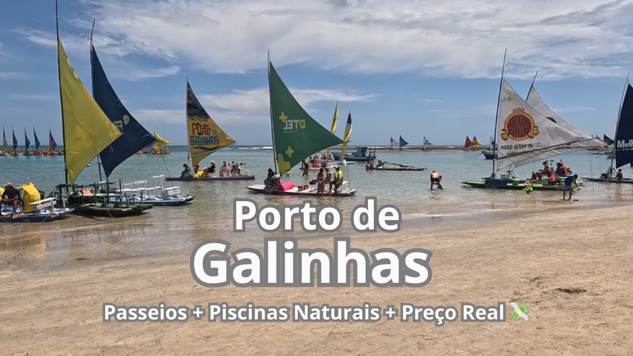 Porto de Galinhas 2026 l Passeios + Piscinas Naturais + Preço Real