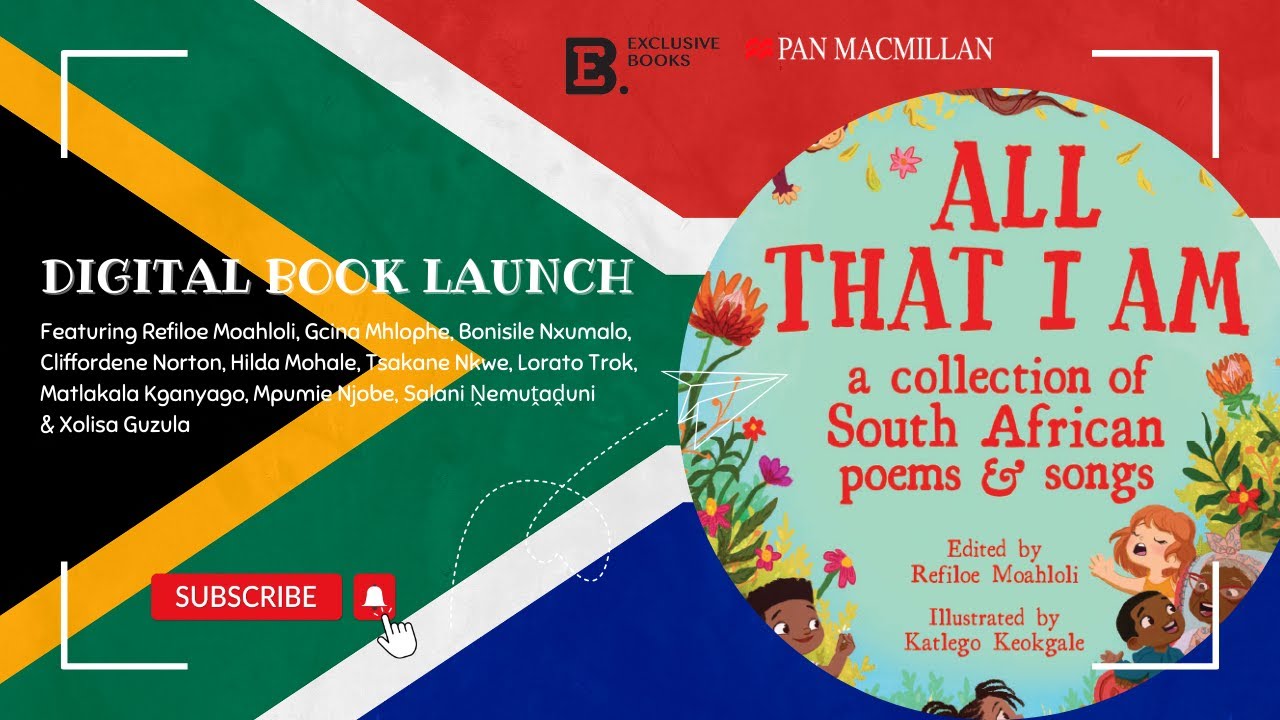 Digital launch of ALL THAT I AM: A Collection of South African Poems and Songs