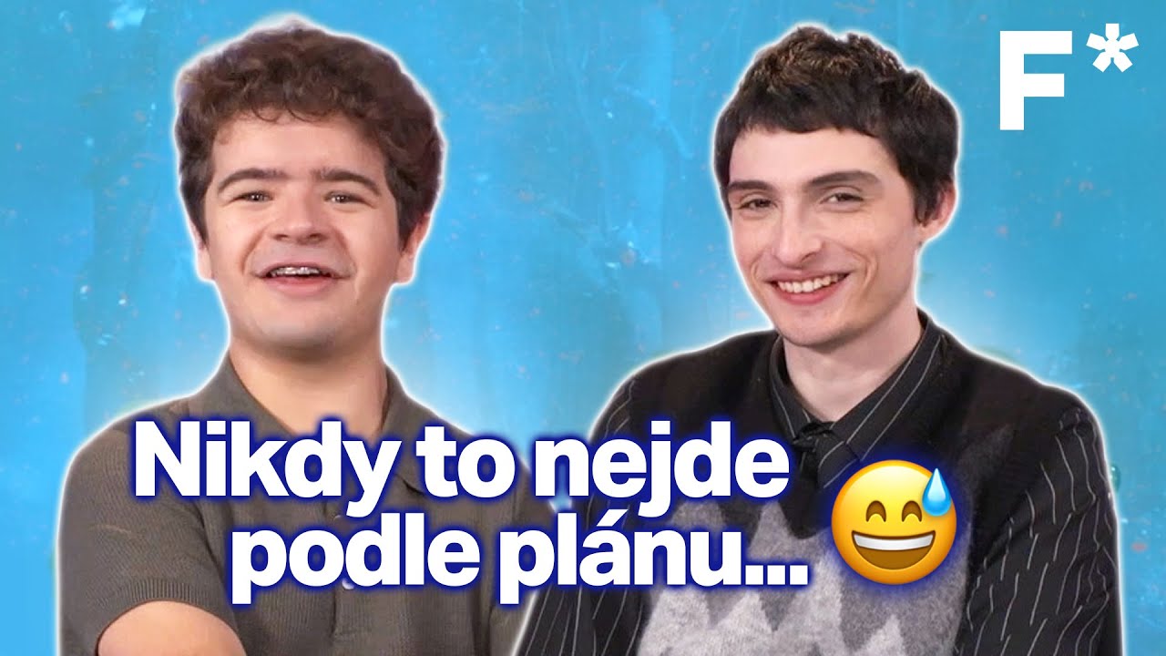 Hvězdy ze Stranger Things: Kdo nejčastěji pokazí natáčení? | Rozhovor s Finnem a Gatenem