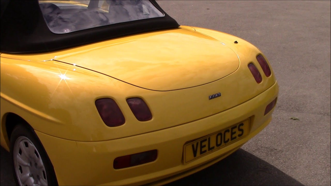 ULTRA RARE YELLOW FIAT BARCHETTA FOR SALE IN UK