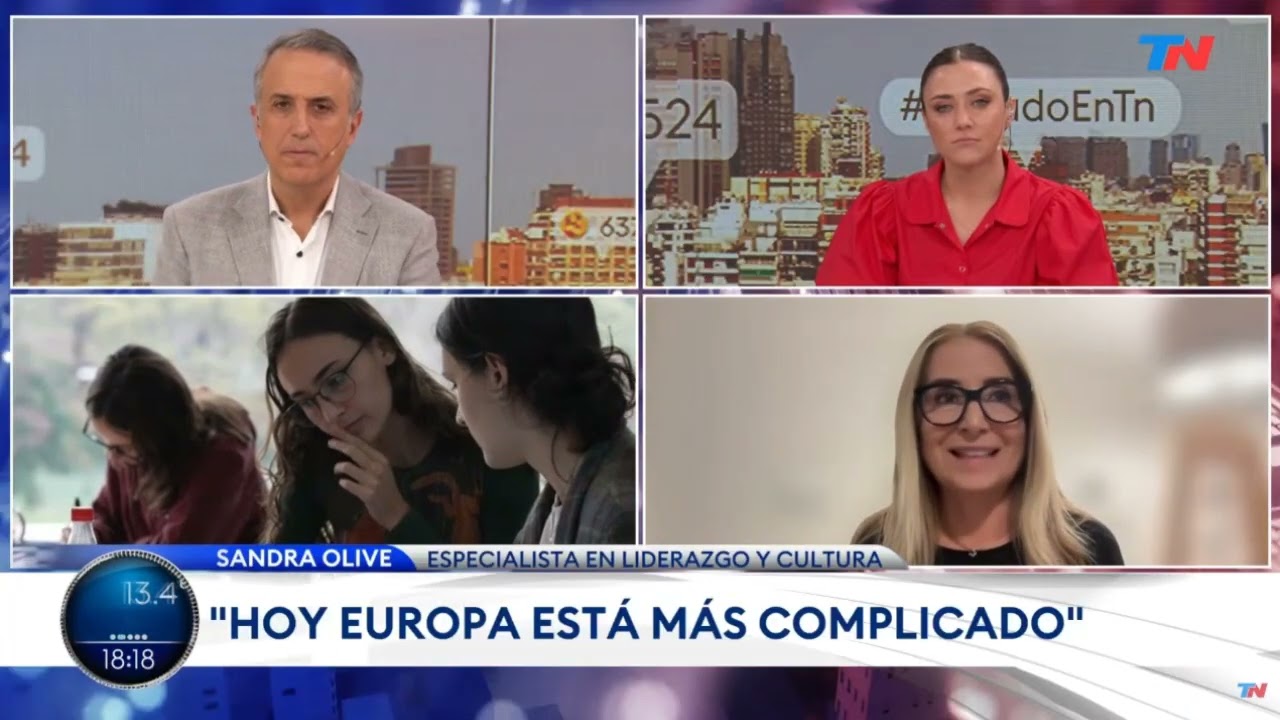Sandra Olive en TN│con Gustavo Tobio y Sof&iacute;a Kotler