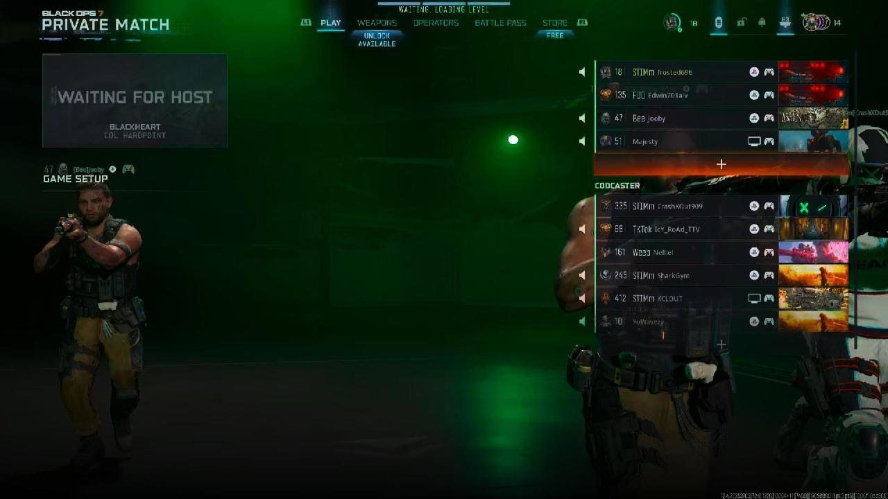 Bo7 8s - Colossus HP - 2/1/26