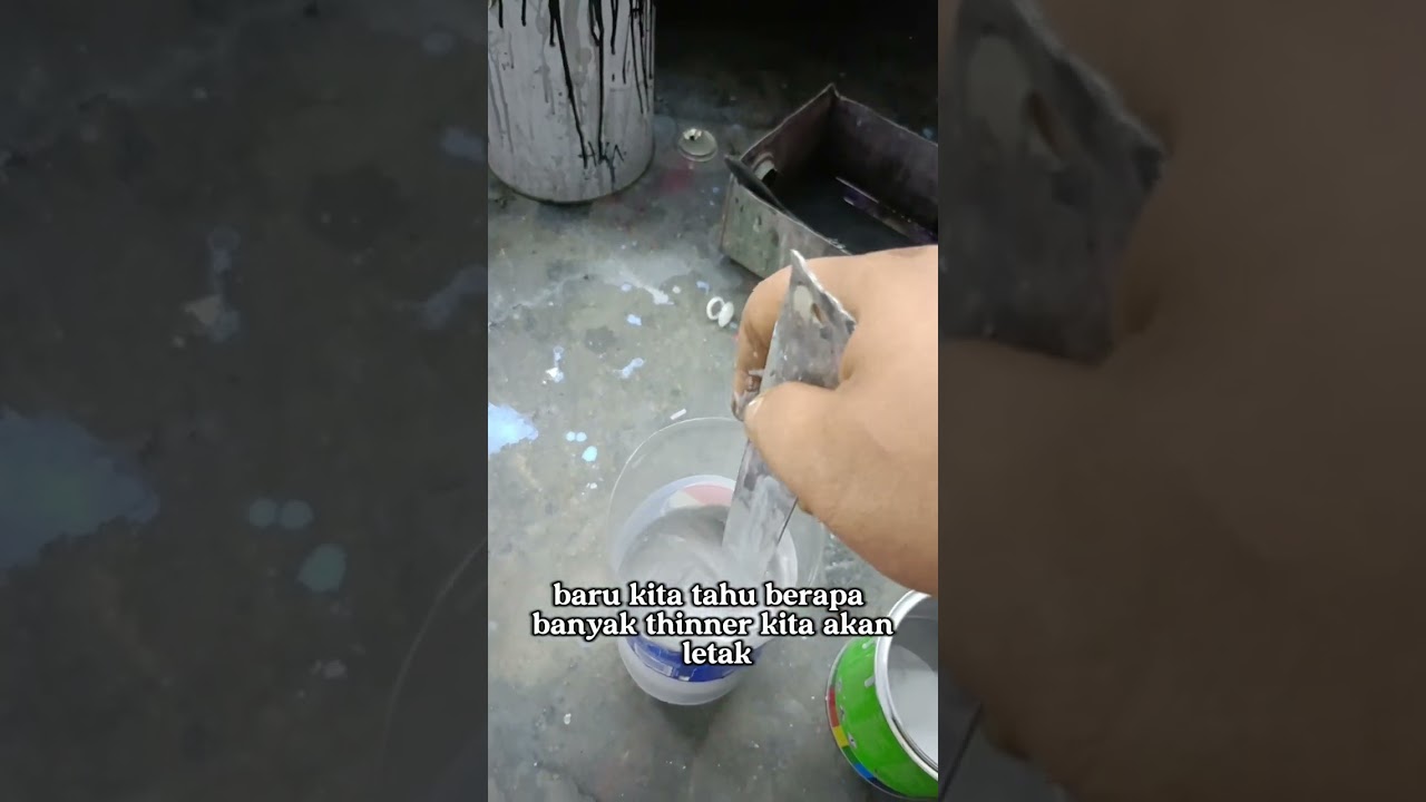 Cara bancuh Primer 2K dan sukatannya.