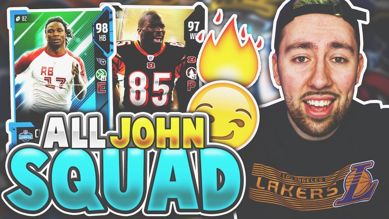 THE ALL JOHN SQUAD BUILDER! EVERYONE'S NAME IS JOHN! Madden 18 Squad Builder
