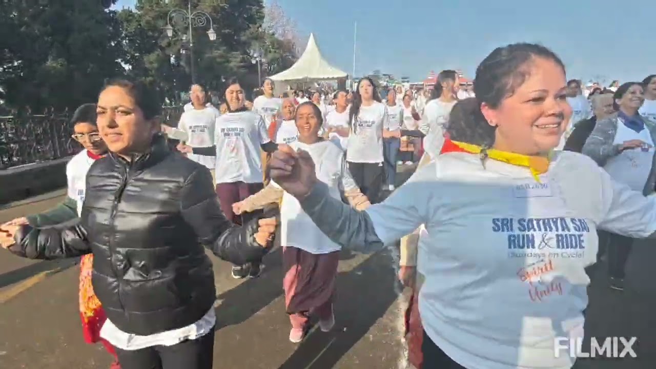 SRI SATHYA SAI RUN AND RIDE SHIMLA 2025  #chetansud  