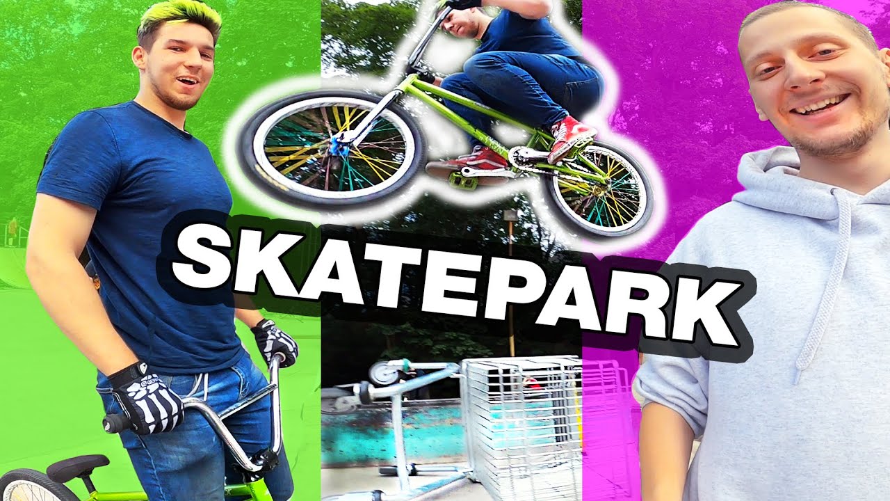 FRIZ I JASZCZUR NA SKATEPARKU czyli stargard bmx vlog /2020#27