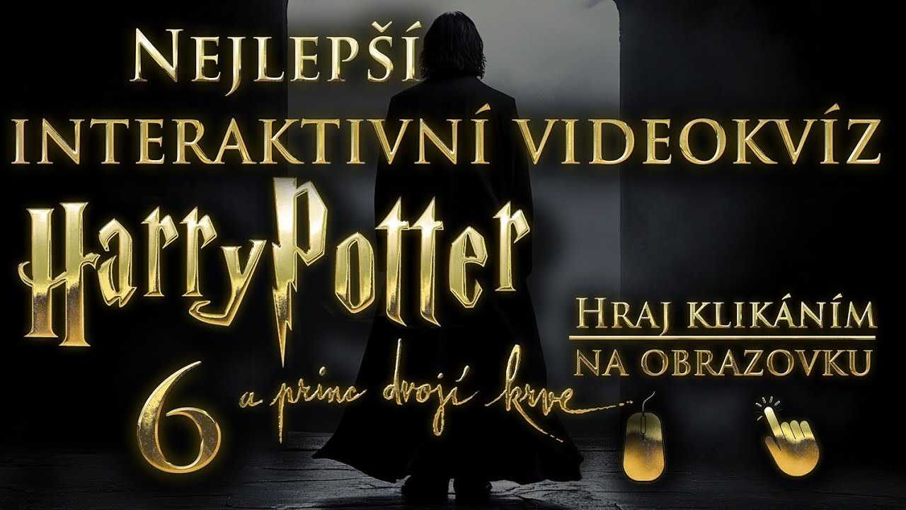 Kvíz - Harry Potter a princ dvojí krve l Aleš Procházka [INTERAKTIVNÍ CZ dabing ]
