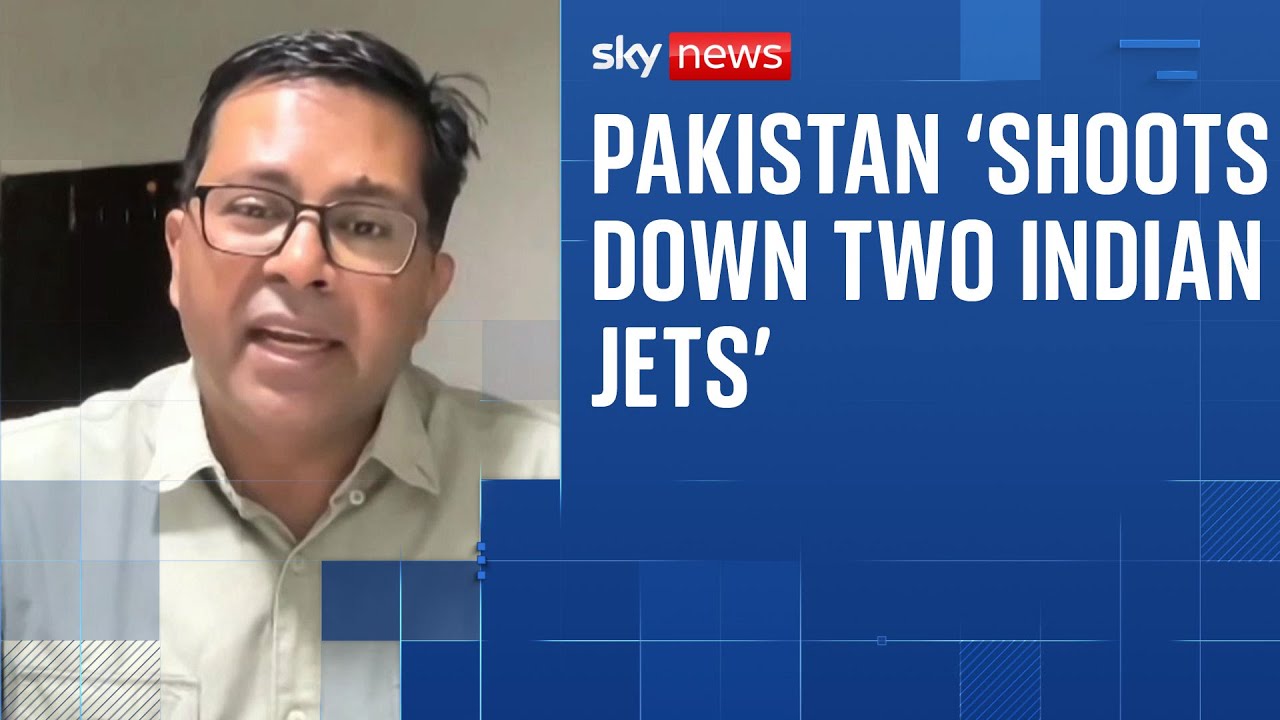 Pakistan state TV says two Indian jets have been shot down | India-Pakistan conflict