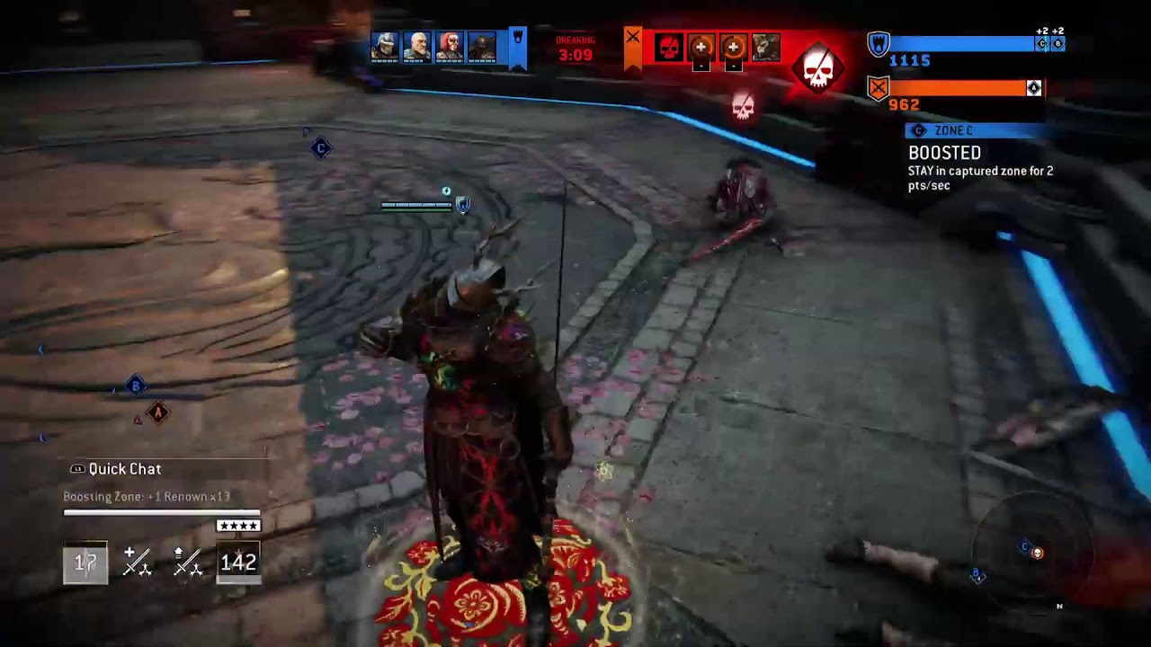 For honor glory time as Warmonger