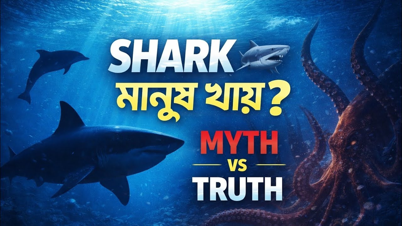 Shark Really Eat Humans??? Myth VS Truth In Full Bangla Explained