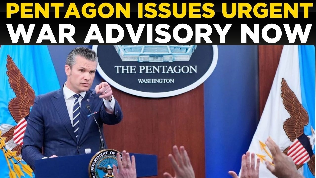 Live: United States Department of Defense Issues New War Advisory As Middle East Tensions Explode