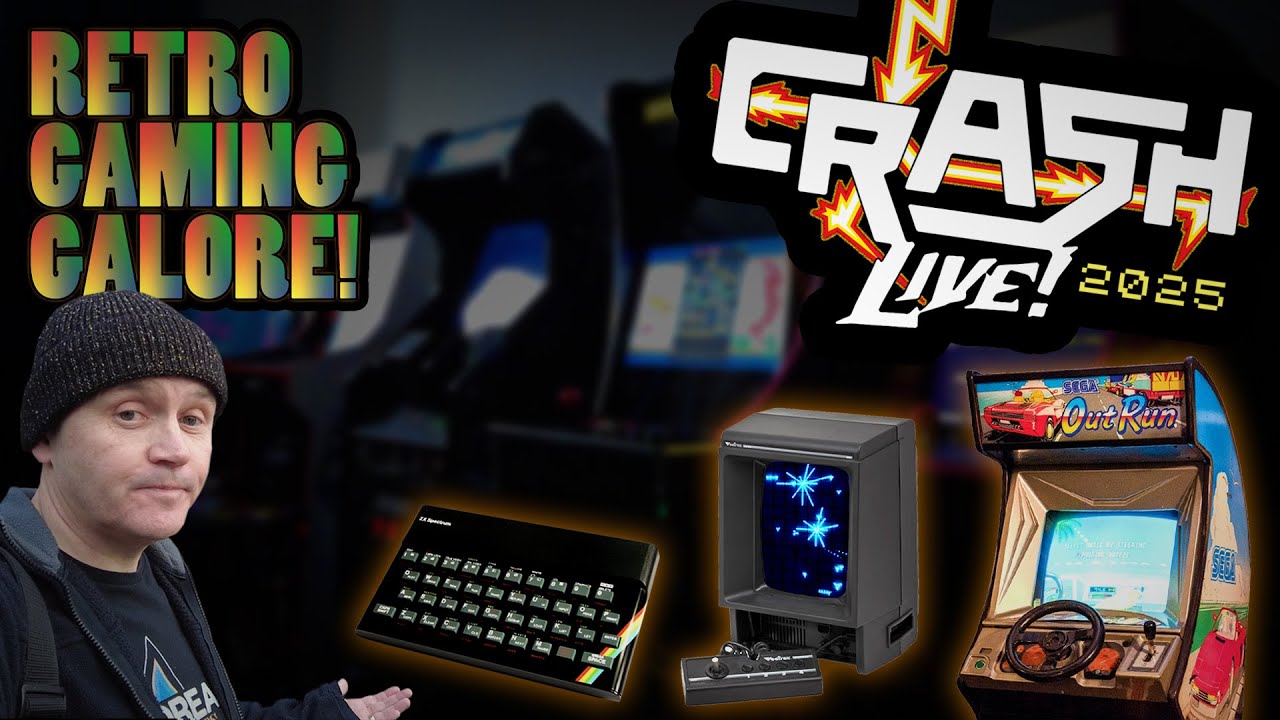 Retro Gaming Galore at Crash Live 2025! 👾🕹