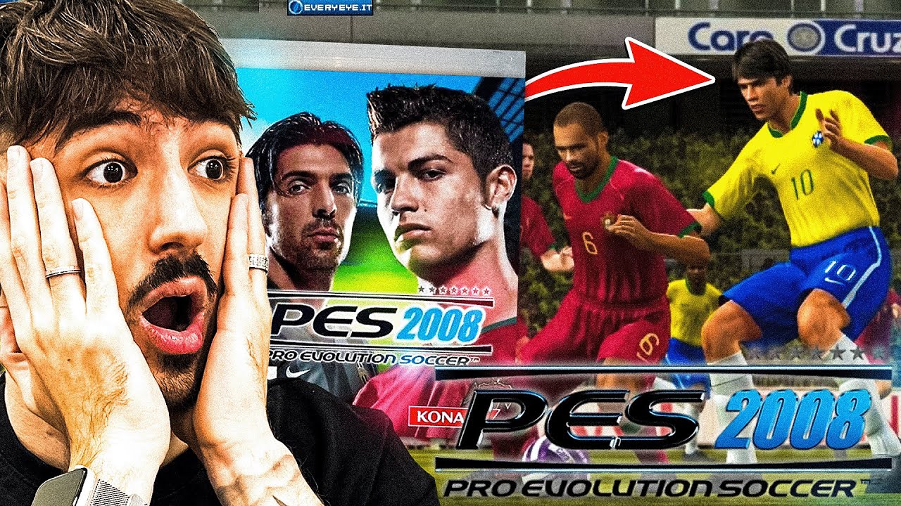 GIOCO A PES 2008 17 ANNI DOPO! QUESTO GIOCO ERA ASSURDO!!
