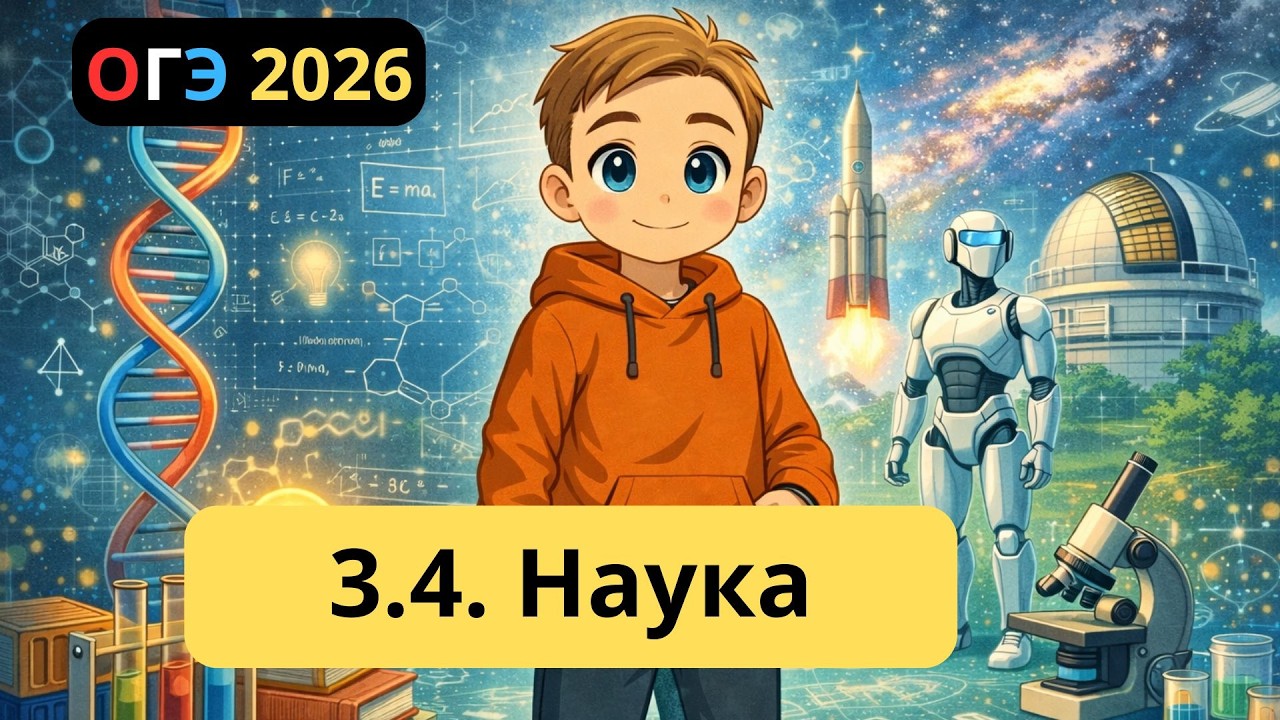 3.4 Наука.| ОГЭ 2026