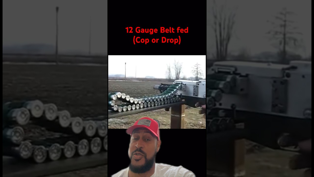 🔫12 калибр с ленточным питанием🔫 #подпишись #любительоружия #обучение #обучениестрельномуоружию #...