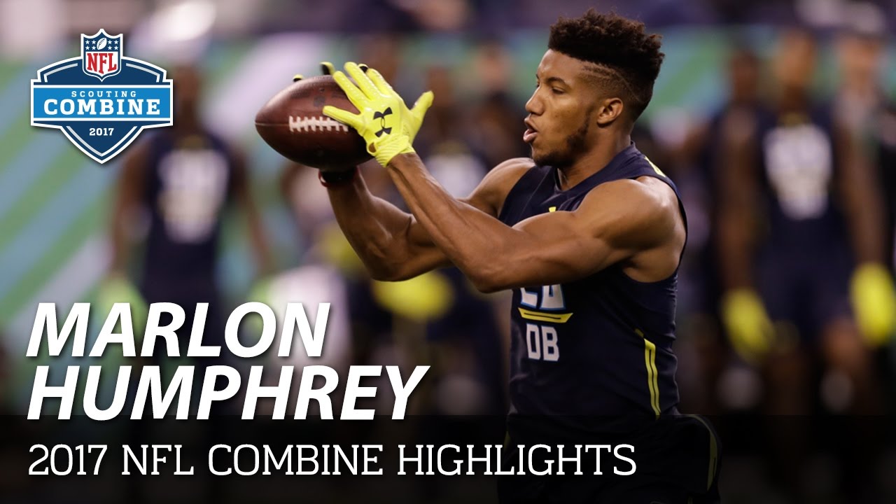 Marlon Humphrey (Alabama, DB) | 2017 NFL Combine Highlights