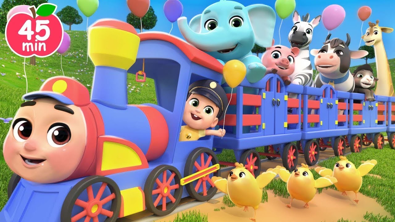 Train Choo Choo Song LIVE | Find the Animal 🚀 Nursery Rhymes & Kids Songs | 24/7 Kids Carto