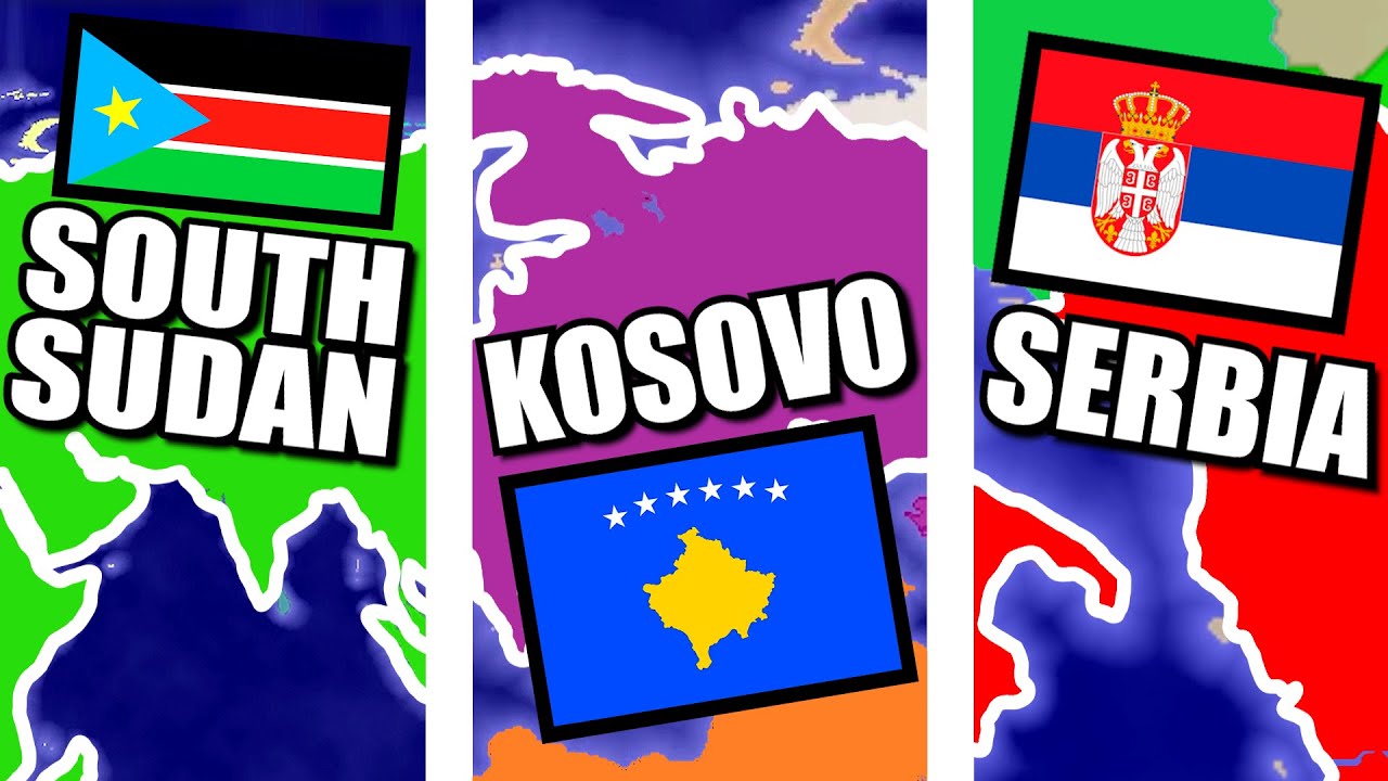 Я покорил мир с самыми молодыми странами на Земле... (Territorial.io)