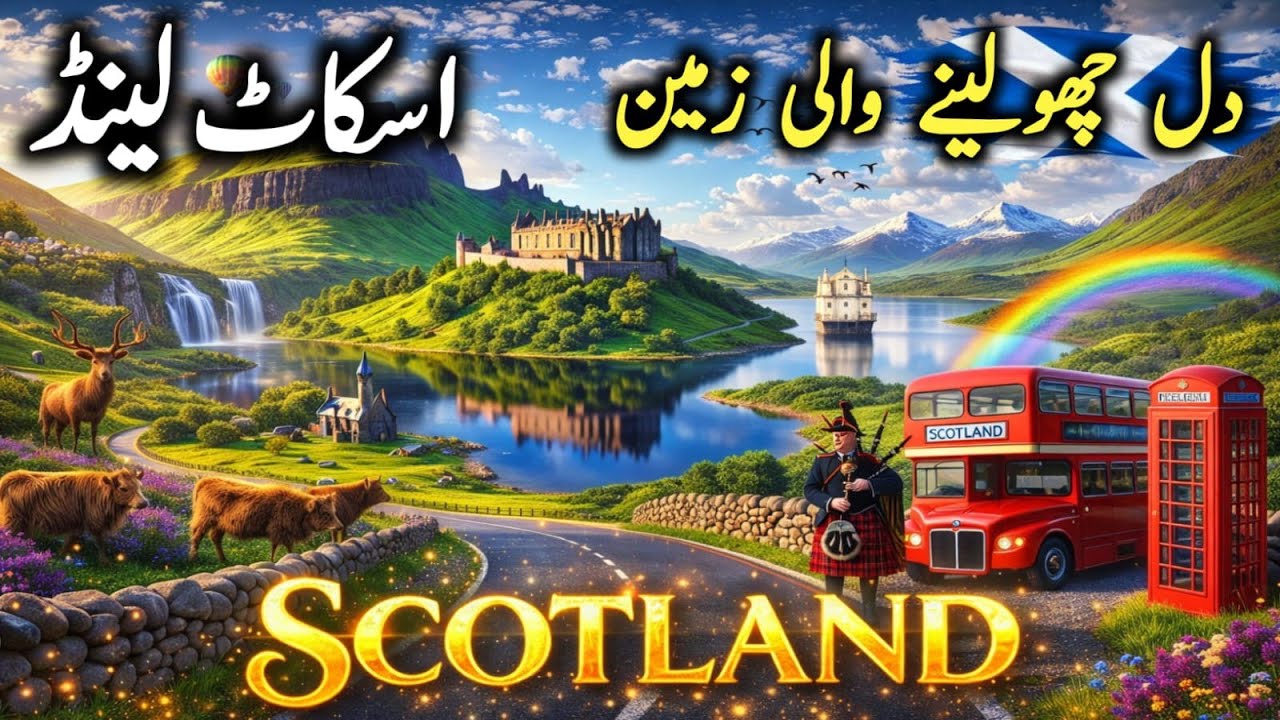 Scotland Travel Urdu | Amazing facts & History of Scotland | اسکاٹ لینڈ کی سیر || Duniya Ki Sair