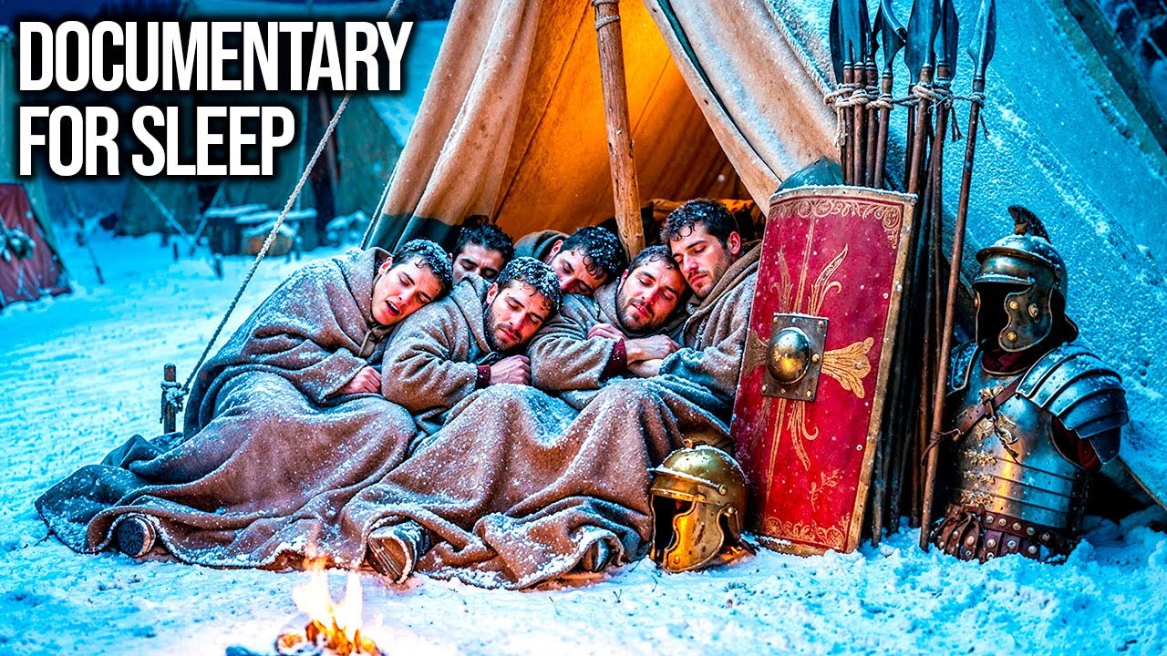 How Roman Soldiers Slept In Leather Tents and Wool Cloaks To Survive Brutal Winters