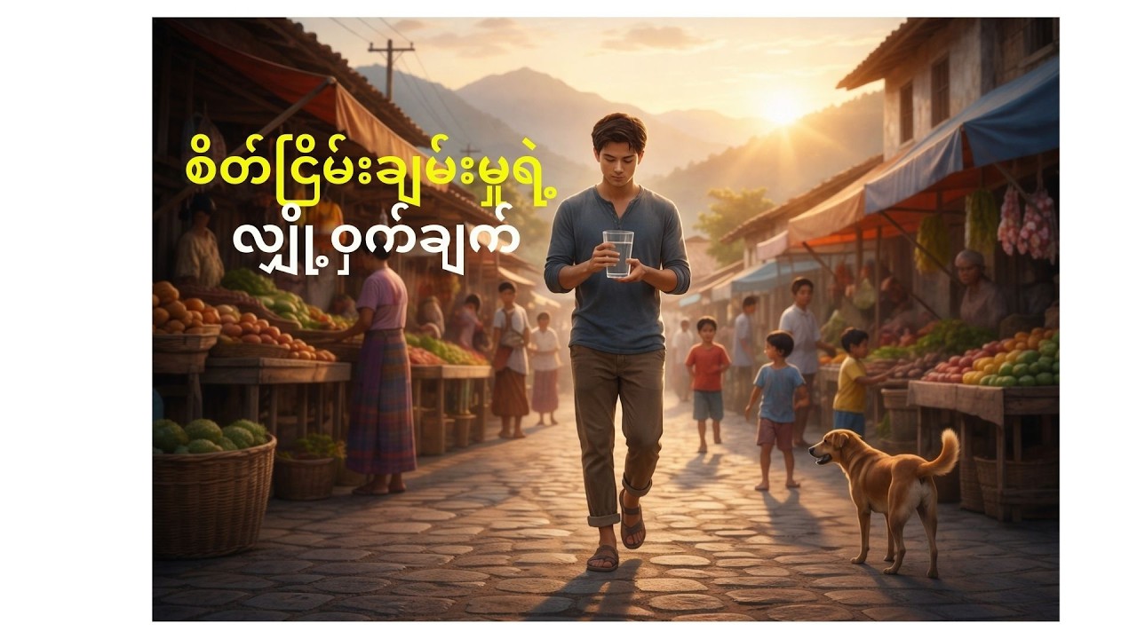 စိတ်ငြိမ်းချမ်းမှုရဲ့ လျှို့ဝှက်ချက် - မာကိုရဲ့ သင်ခန်းစာ (Inspirational Story)