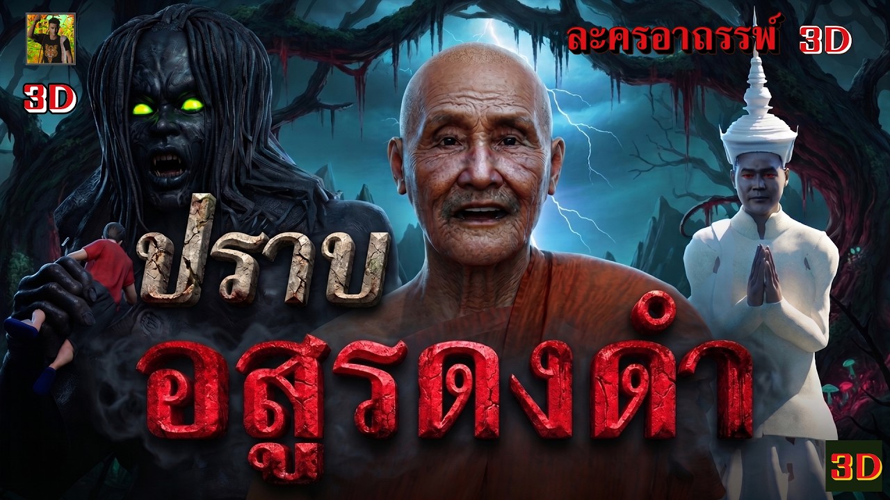 หลวงพ่อบุญ ปราบอสูรดงดำ | อาถรรพ์ 3D