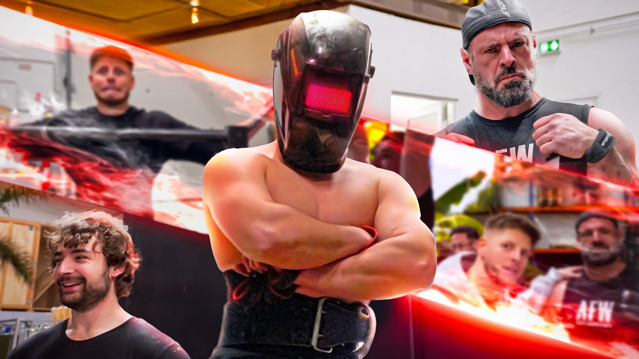 ENTRAINEMENT AVEC LES CHAMPIONS DE STRONGMAN 