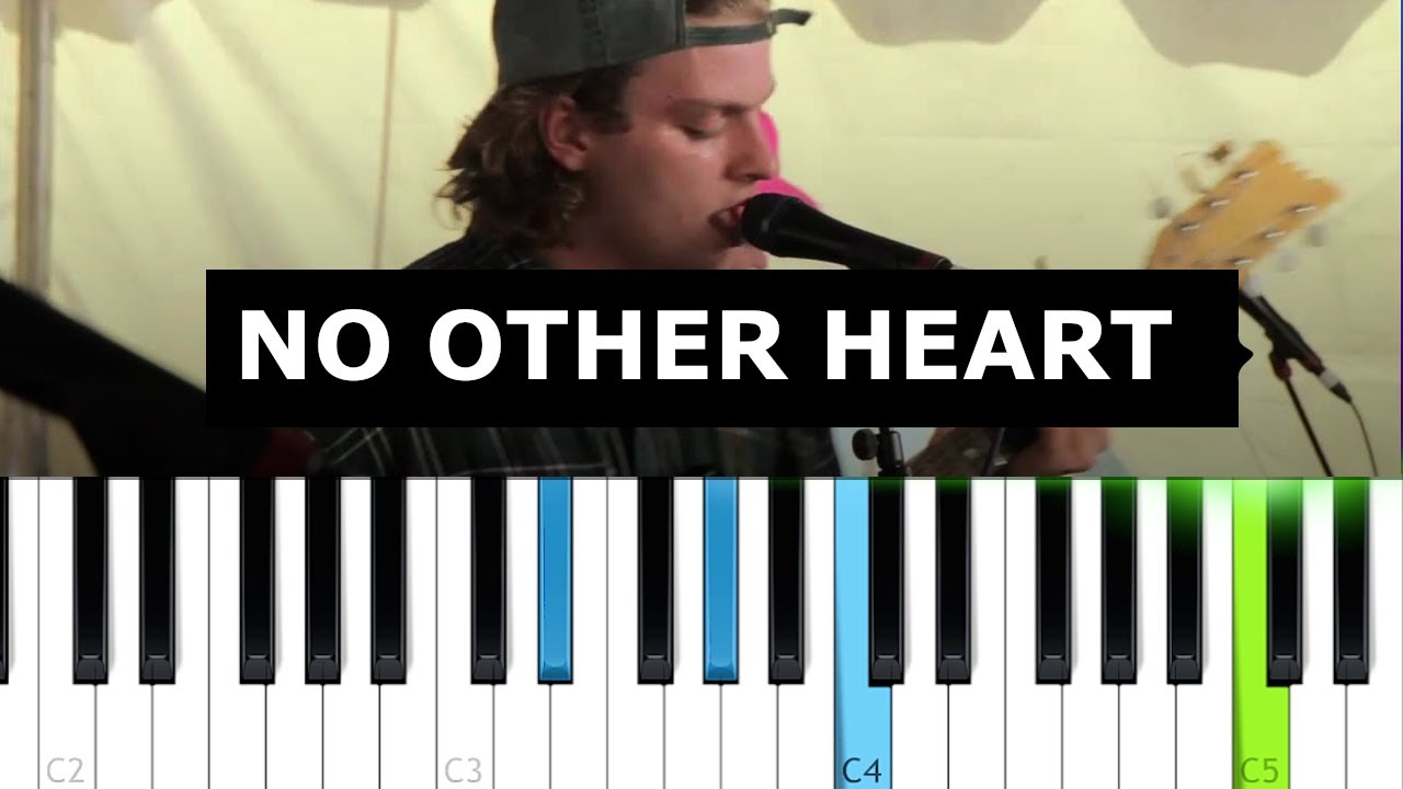 Mac DeMarco   No Other Heart  (Piano Tutorial)