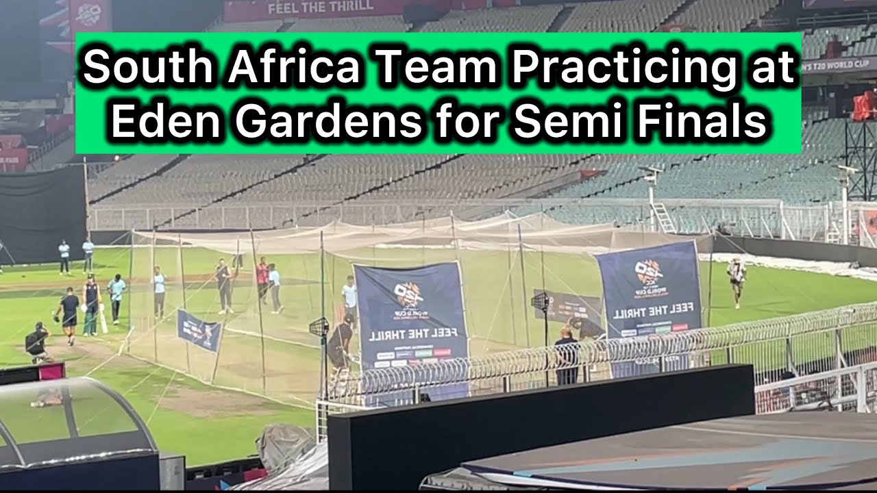 South Africa Practising For Semi Finals At Eden Gardens | ICC Men’s T20 World Cup 2026