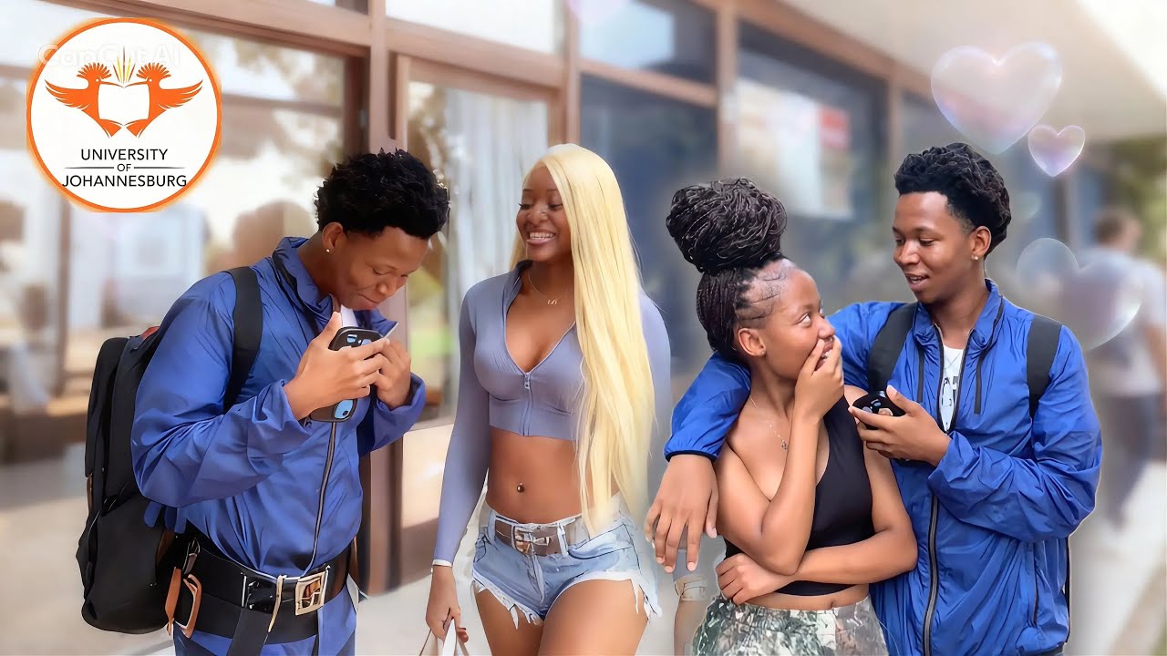I ALMOST FOLDED WHILE RIZZING UP BADDIES AT UJ 💕!