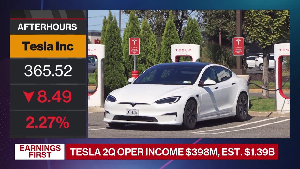 Tesla Reports Huge Miss on Earnings for Second Quarter