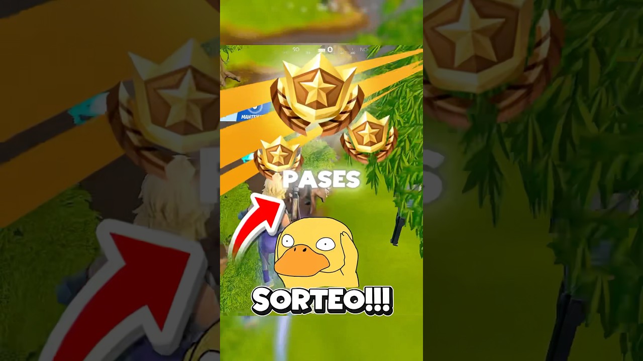 Mega Sorteo de Fortnite 🤩😱 Pases de Batalla o Pavos 🎉
