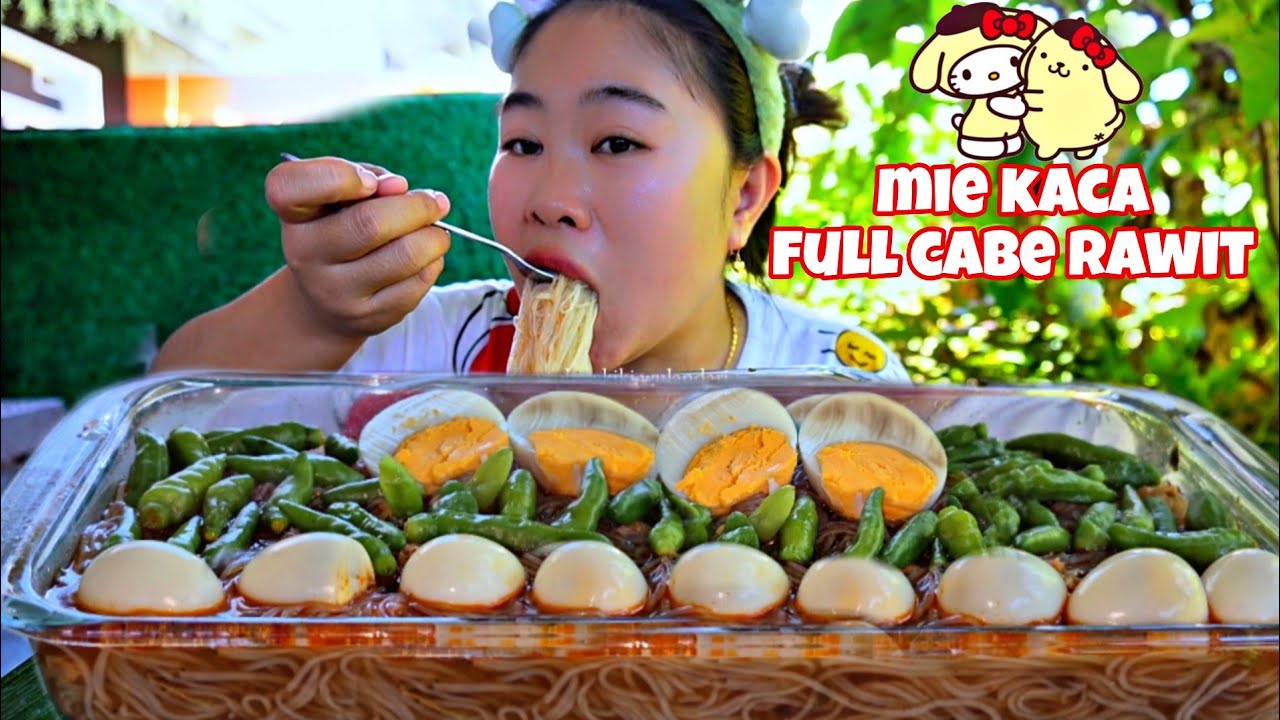 MIE KACA‼️ FULL CABE RAWIT