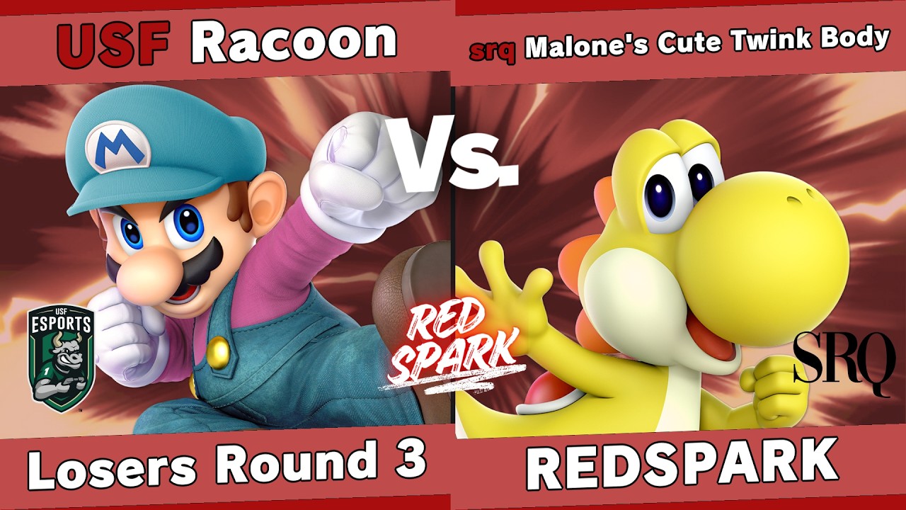 REDSPARK - Racoon (Mario) vs MCTB (Yoshi) - Losers Round 3