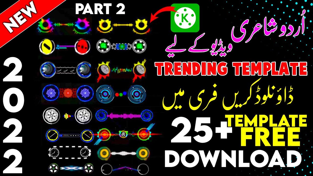 TikTok Trending Avee Player Template ( Part 2) || Black Screen Music Bar Visualizer || Avee Player