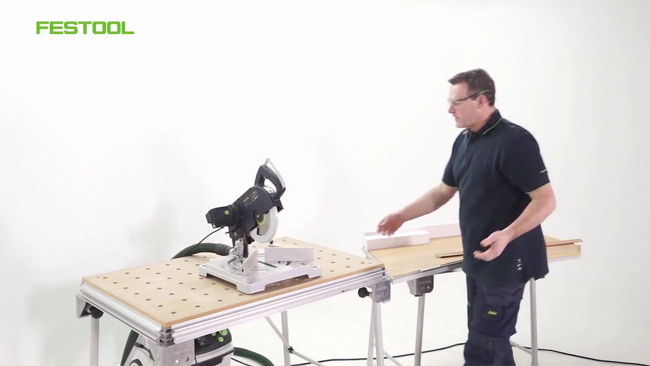 Festool TV épisode 99 : scie à onglets SYMMETRIC SYM 70 - plinthes