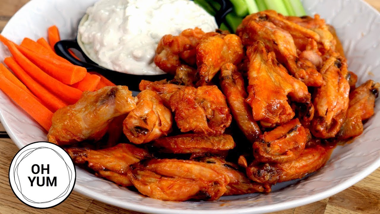 Professional Baker Teaches You How To Make CHICKEN WINGS!