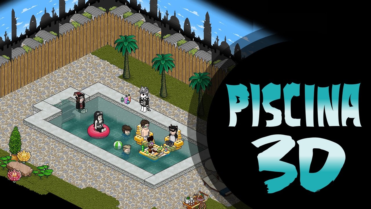 DIY Habblet: Piscina 3D